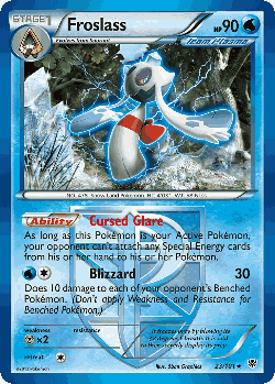 Froslass Pokémon TCG card art