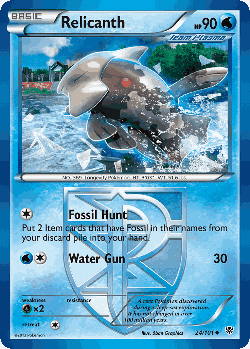 Relicanth Pokémon TCG card art