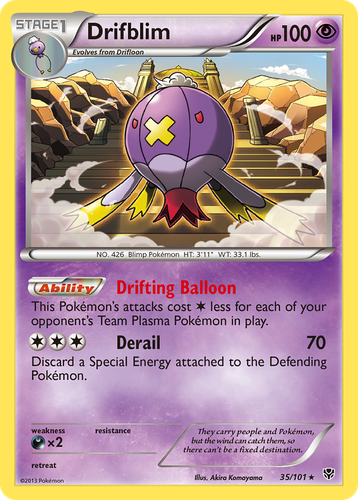 Drifblim 35, Plasma Blast