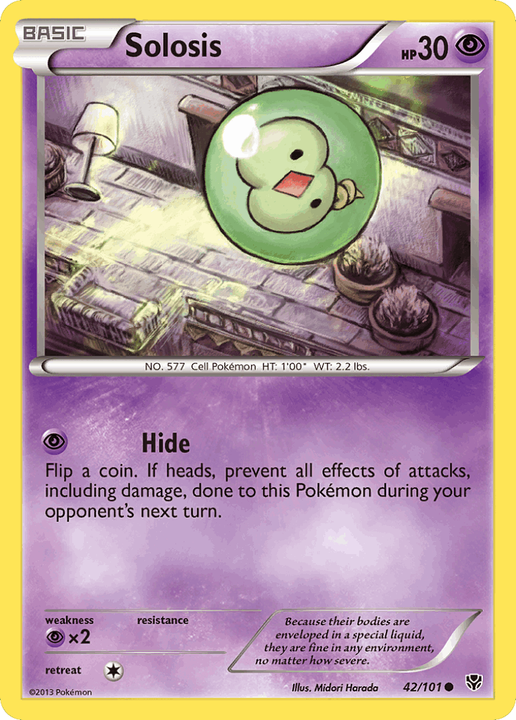 Solosis #42 from Plasma Blast - Common - Illustrated by Midori Harada