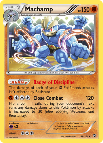 Machamp 49, Plasma Blast