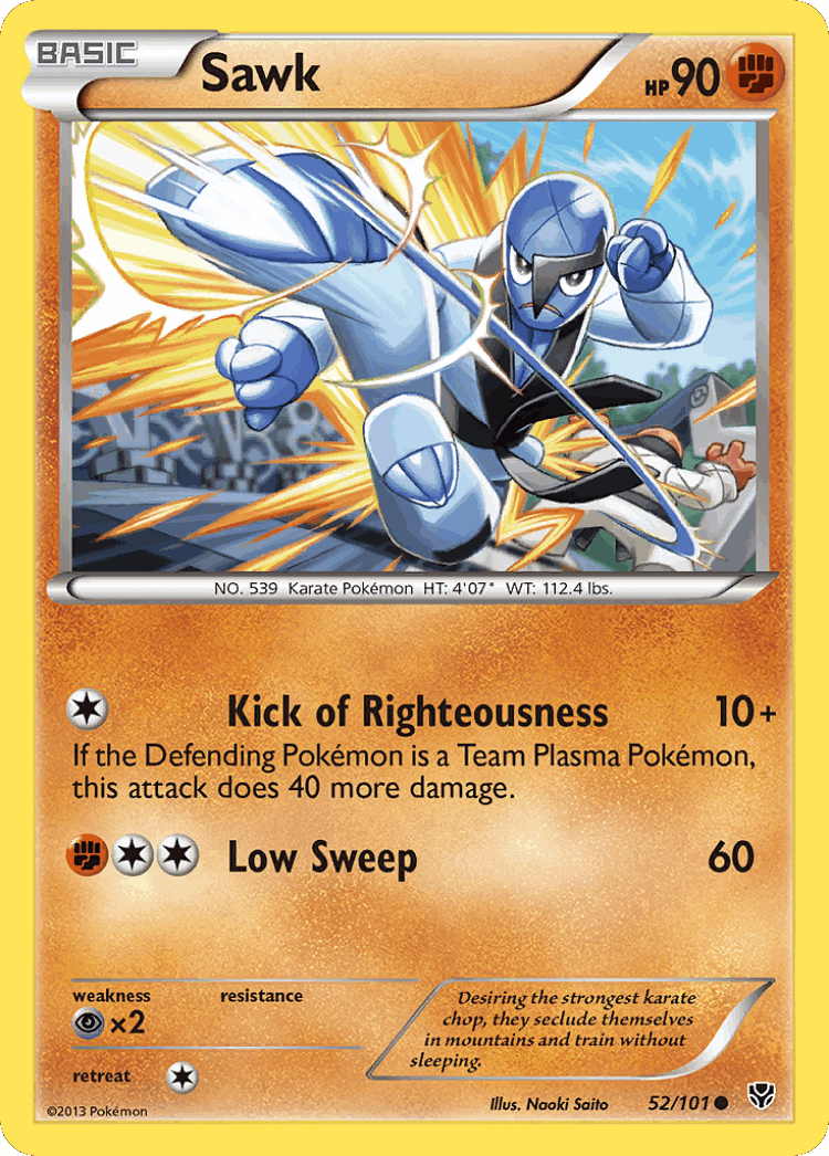 Sawk #52 from Plasma Blast - Common - Illustrated by Naoki Saito