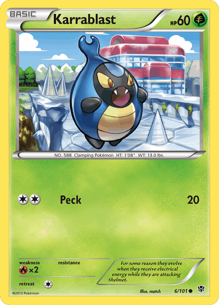 Karrablast #6 from Plasma Blast - Common - Illustrated by match