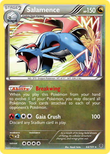 Salamence 64, Plasma Blast