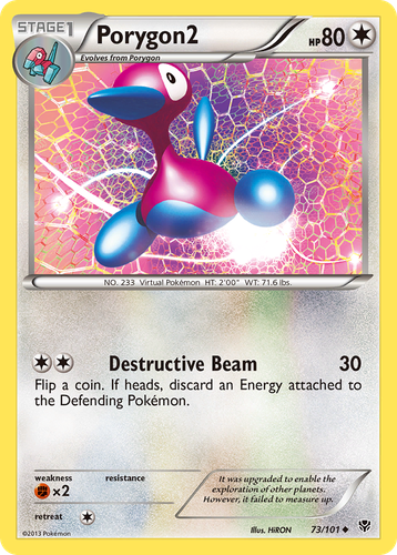 Porygon2 73, Plasma Blast