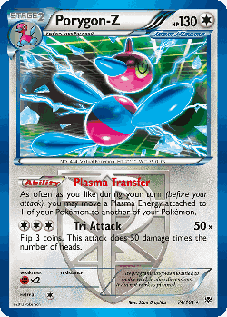 Porygon-Z 74, Plasma Blast