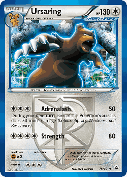 Ursaring 76, Plasma Blast