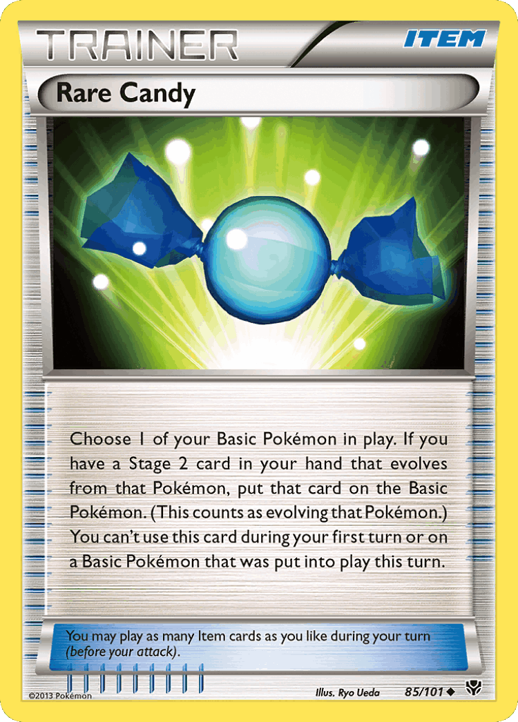 Rare Candy #85 from Plasma Blast - Uncommon - Illustrated by Ryo Ueda
