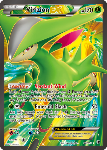 Virizion-EX 96, Plasma Blast