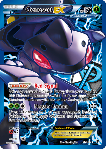 Genesect-EX 97, Plasma Blast