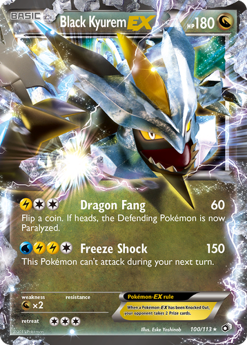 Black Kyurem-EX 100, Legendary Treasures