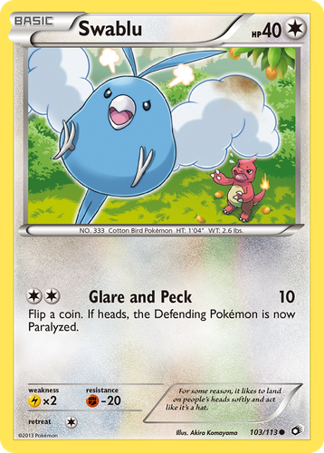 Swablu 103, Legendary Treasures