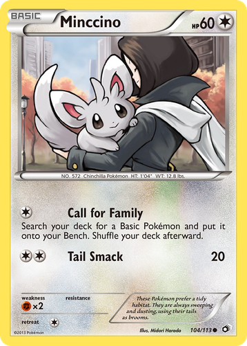 Minccino 104, Legendary Treasures