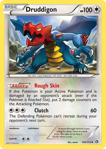 Druddigon 106, Legendary Treasures