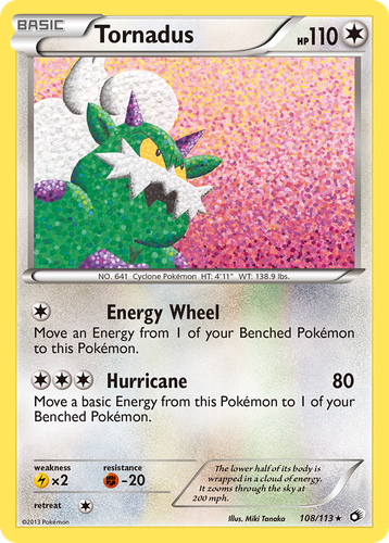 Tornadus 108, Legendary Treasures