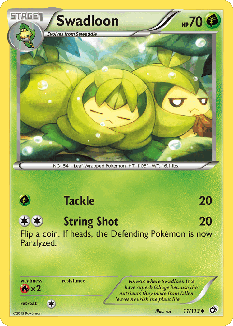 Swadloon #11 from Legendary Treasures - Uncommon - Illustrated by sui
