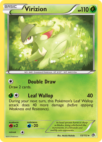 Virizion 15, Legendary Treasures