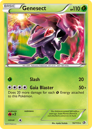 Genesect 16, Legendary Treasures