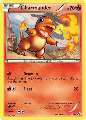 Charmander 17, Legendary Treasures