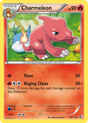 Charmeleon 18, Legendary Treasures