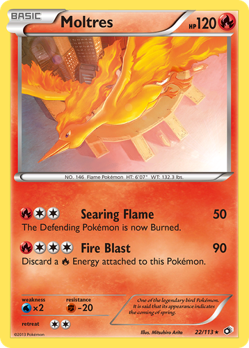 Moltres 22, Legendary Treasures
