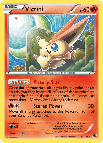 Victini 23, Legendary Treasures