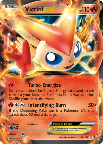 Victini-EX 24, Legendary Treasures