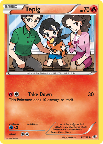Tepig 25, Legendary Treasures