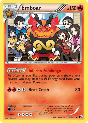 Emboar 27, Legendary Treasures