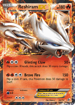 Reshiram-EX 29, Legendary Treasures