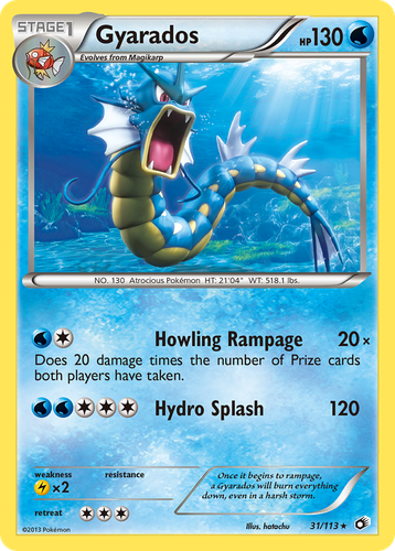 Gyarados 31, Legendary Treasures