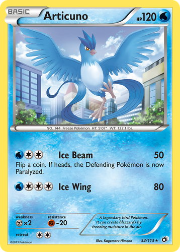 Articuno 32, Legendary Treasures