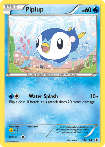 Piplup 33, Legendary Treasures