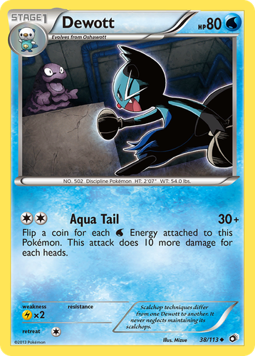 Dewott 38, Legendary Treasures
