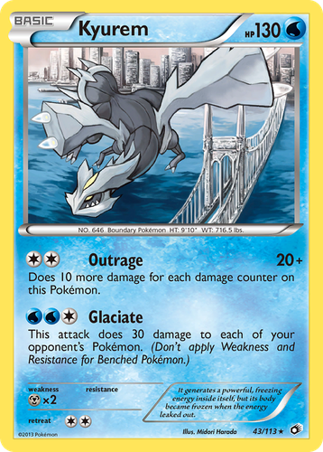 Kyurem 43, Legendary Treasures
