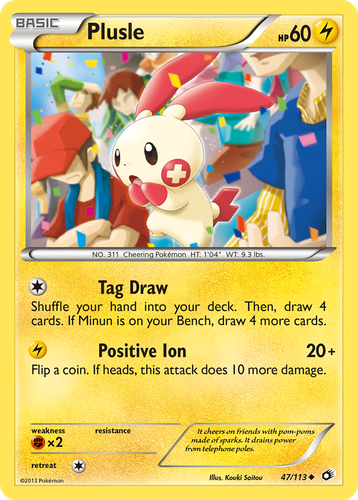Plusle 47, Legendary Treasures