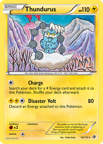 Thundurus 50, Legendary Treasures