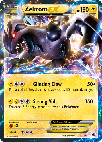 Zekrom-EX 52, Legendary Treasures