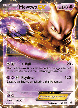 Mewtwo-EX 54, Legendary Treasures