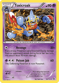 Toxicroak 63, Legendary Treasures