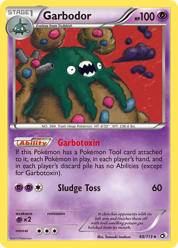 Garbodor 68, Legendary Treasures