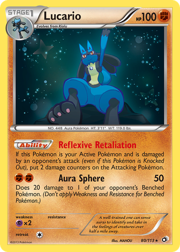 Lucario 80, Legendary Treasures