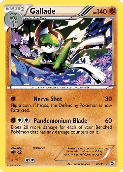 Gallade 81, Legendary Treasures