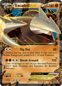 Excadrill-EX 82, Legendary Treasures