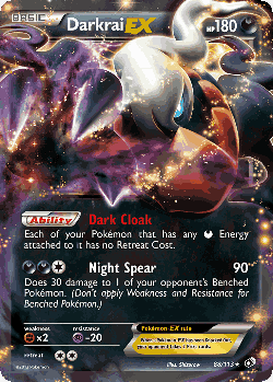 Darkrai-EX 88, Legendary Treasures