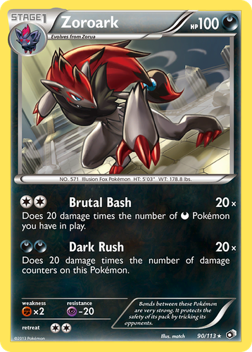 Zoroark 90, Legendary Treasures