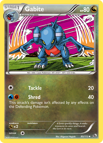 Gabite 95, Legendary Treasures