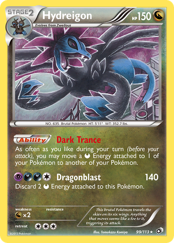 Hydreigon 99, Legendary Treasures