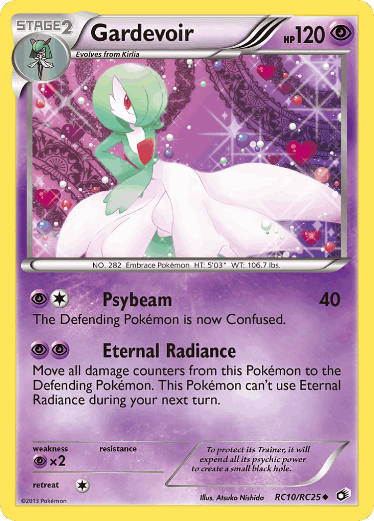 Gardevoir #10 from Legendary Treasures - Uncommon - Illustrated by Atsuko Nishida