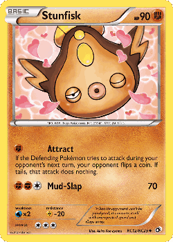 Stunfisk Pokémon TCG card art